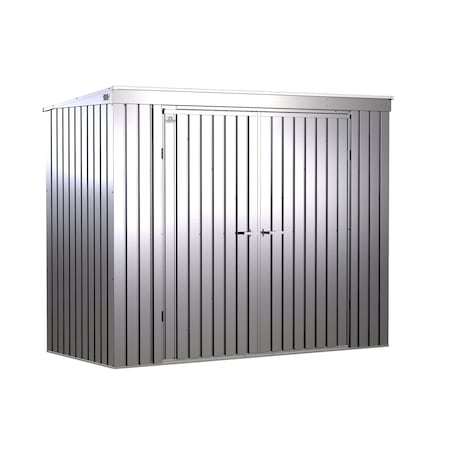 Arrow Storage Products 173 cu. ft. Steel Silver EP84AB